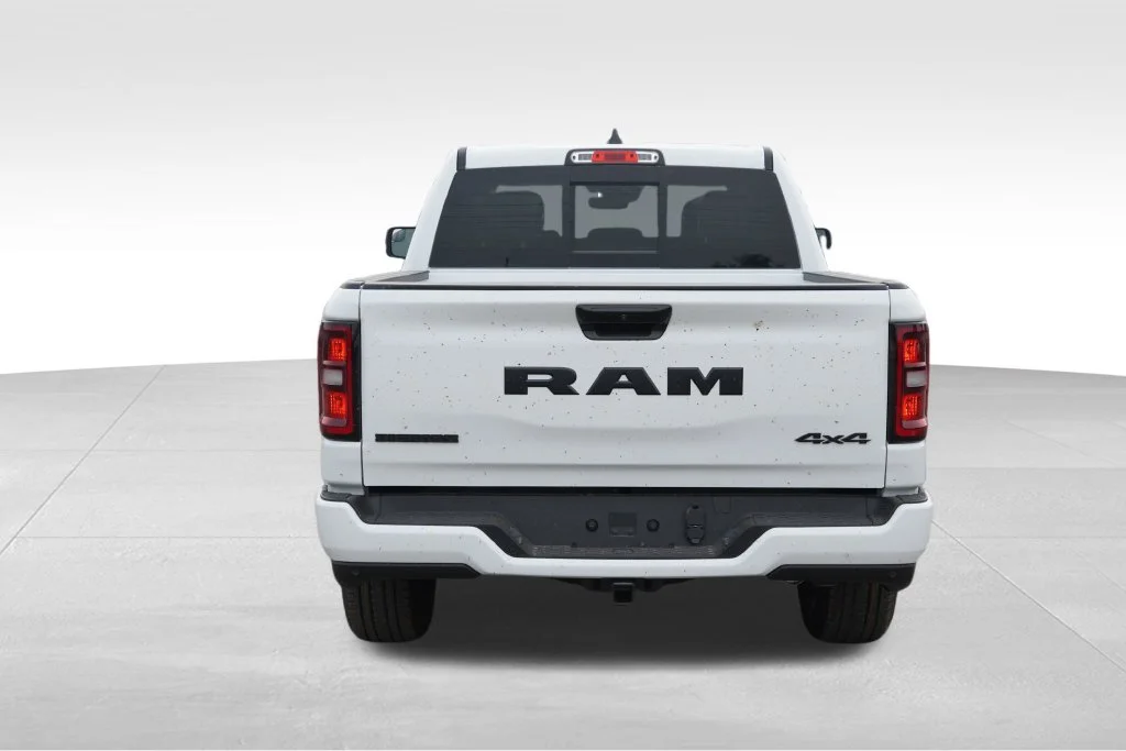 New 2026 Bright White Clear-Coat Exterior Paint RAM Big Horn image 4