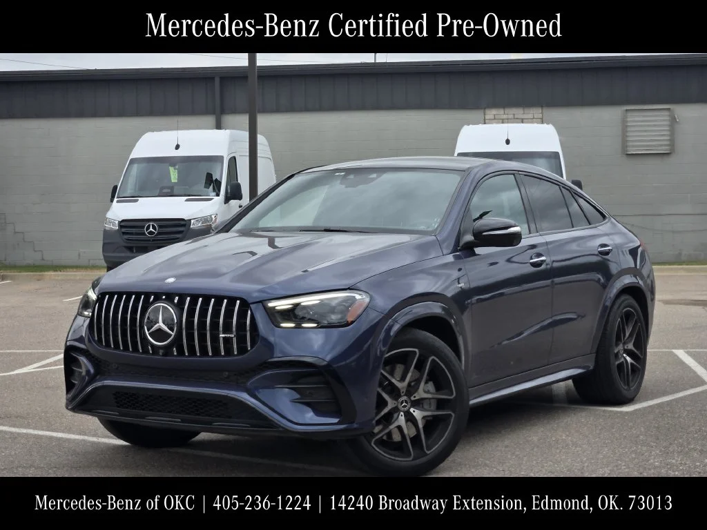 Certified Used 2024 Twilight Blue Metallic Mercedes-Benz GLE 53 AMG® image 1