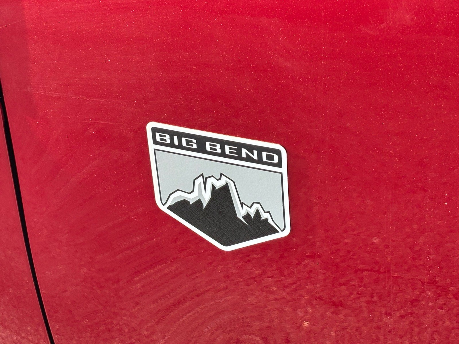 New 2025 Ruby Red Metallic Tinted Clearcoat Ford Big Bend® image 5