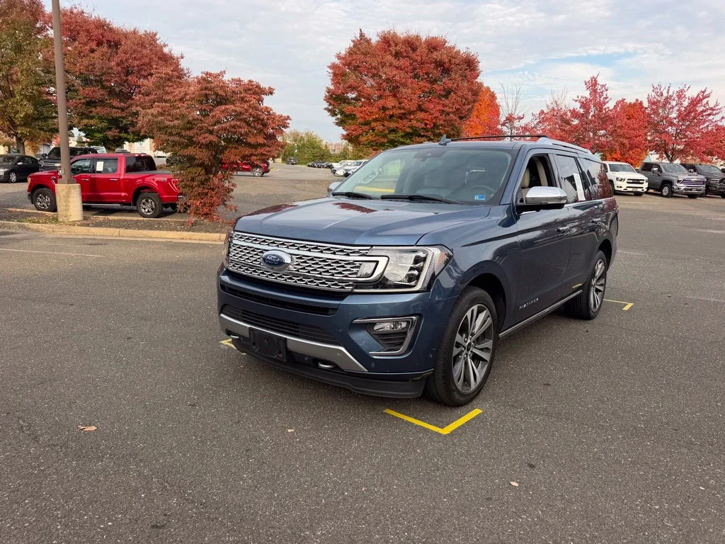 Used 2020 Blue Ford Platinum image 3