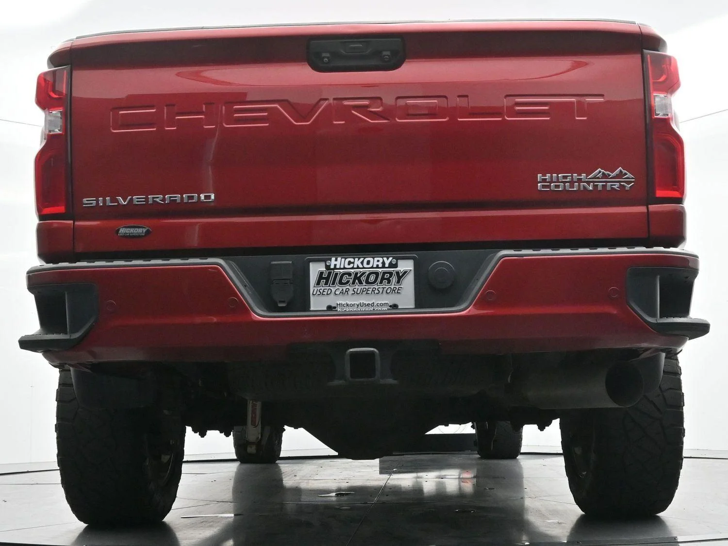 Used 2021 Cherry Red Tintcoat Chevrolet High Country image 44