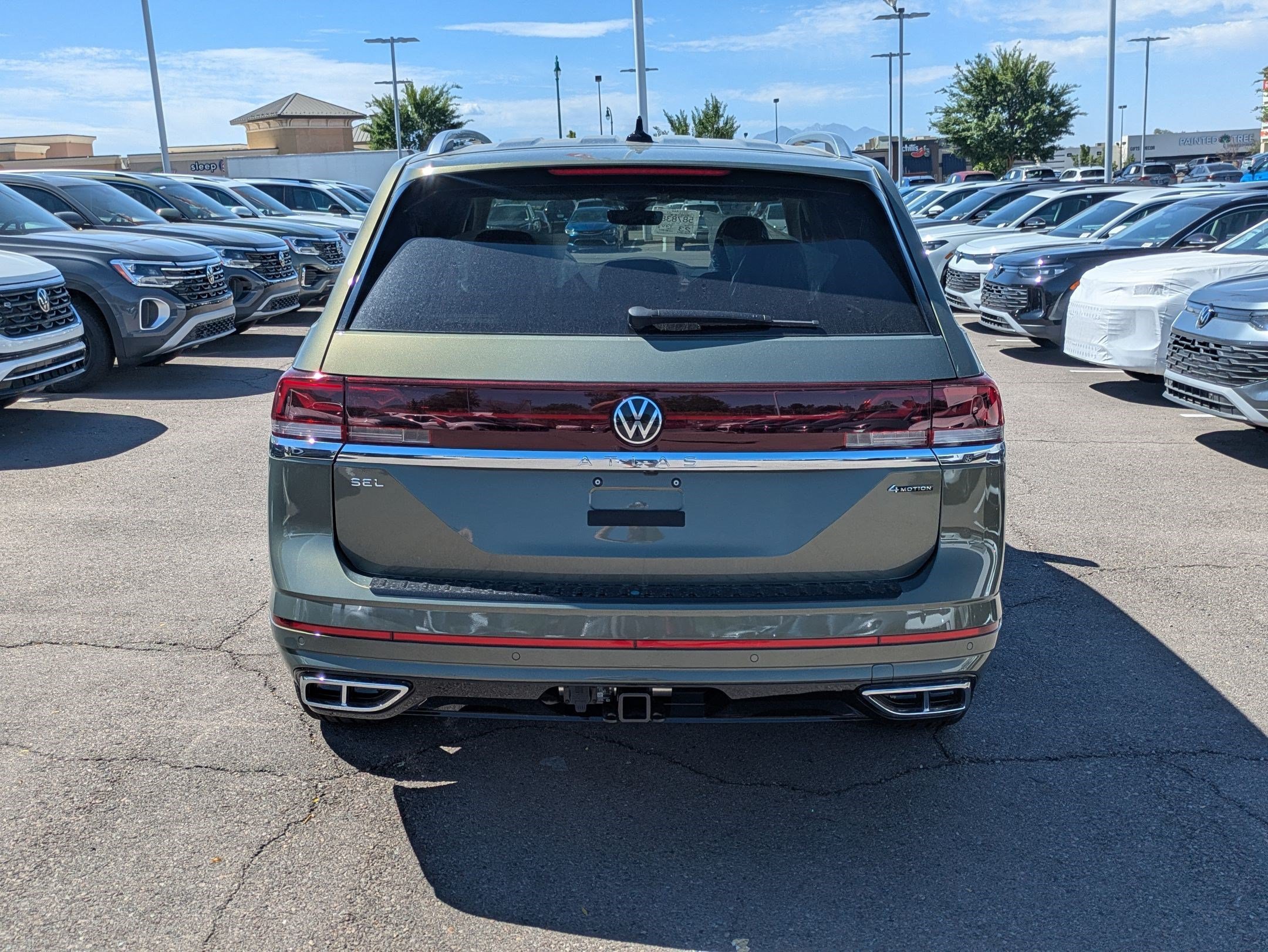 New 2026 Avocado Green Pearl Volkswagen 2.0T SEL Premium R-Line image 4