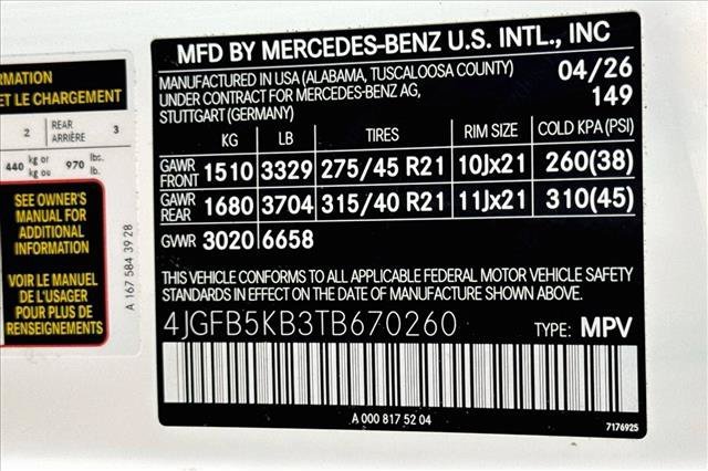 New 2026 Polar White Mercedes-Benz GLE 450 image 60