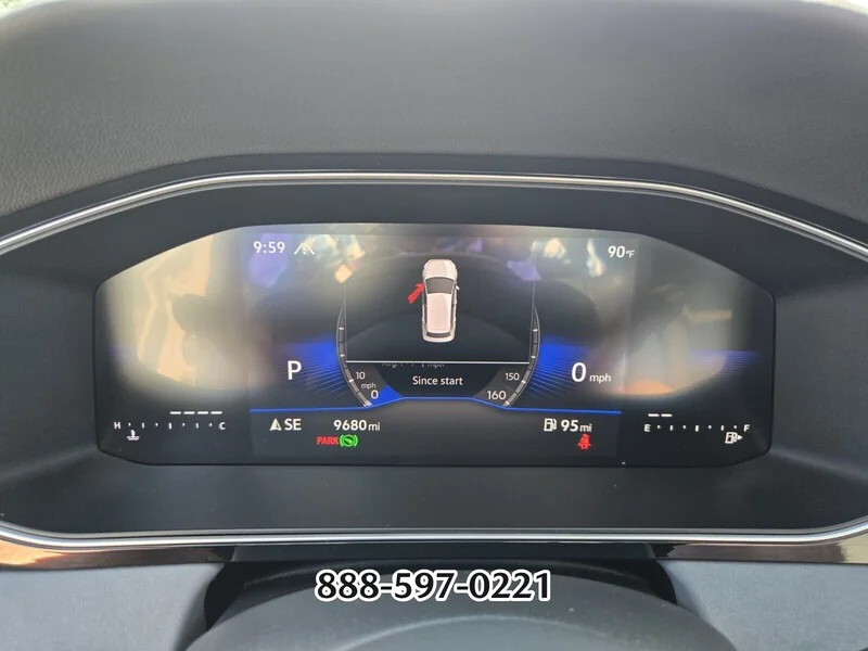 Used 2026 Opal White Pearl Volkswagen SE image 30