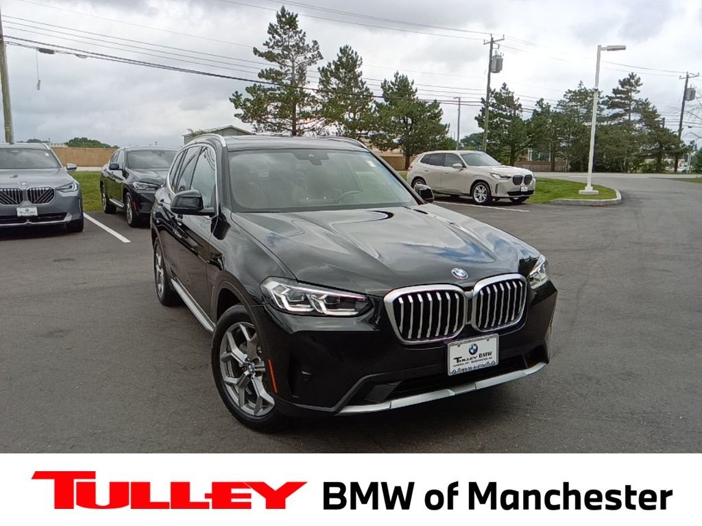Certified Used 2024 Black Sapphire Metallic BMW xDrive30i image 1