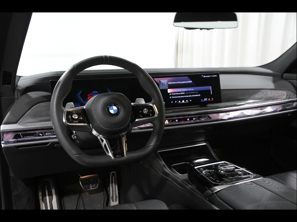 Certified Used 2024 BLACK BMW 760i xDrive image 6