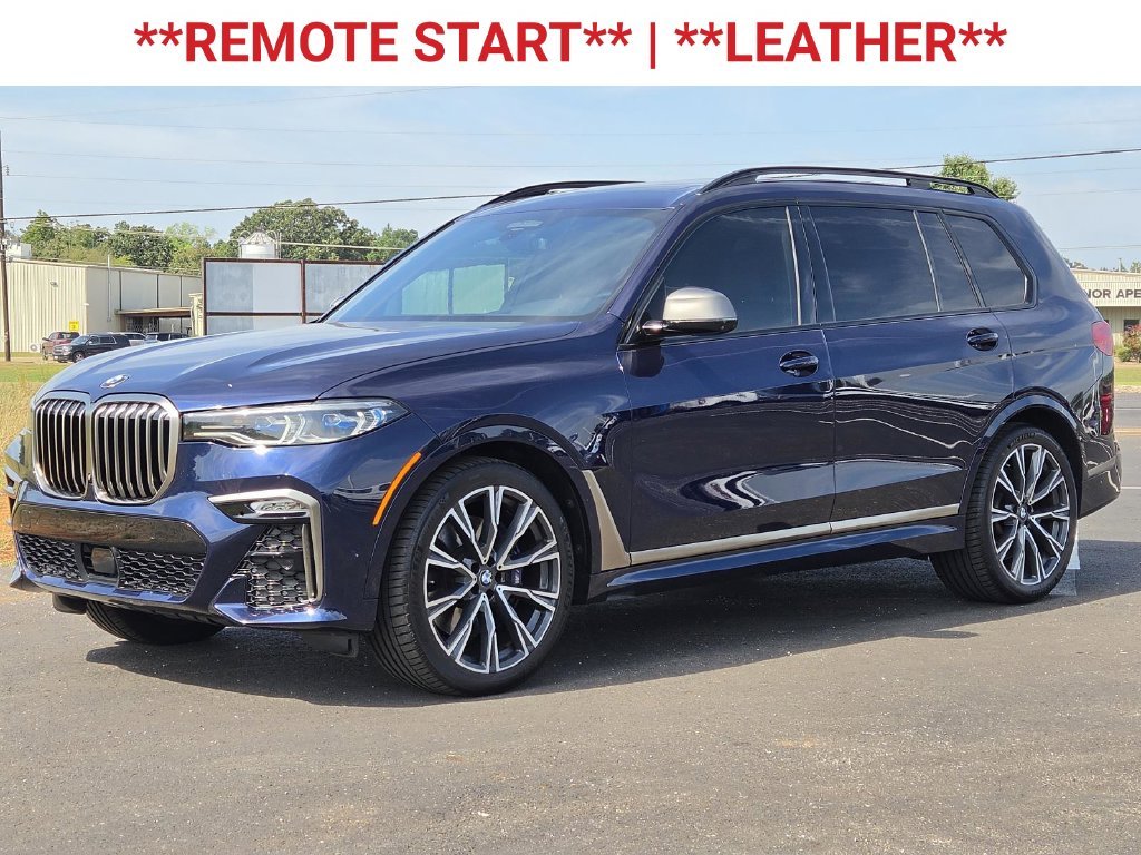 Used 2022 Tanzanite Blue II Metallic BMW M50i image 3