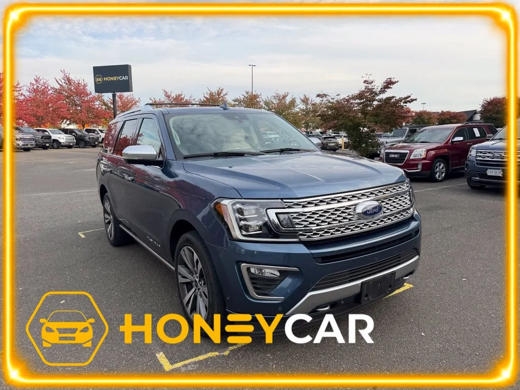 Used 2020 Blue Ford Platinum image 1