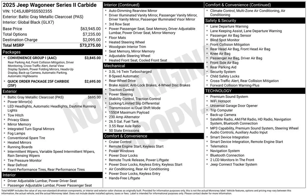 Used 2025 Gray Jeep Series II image 37