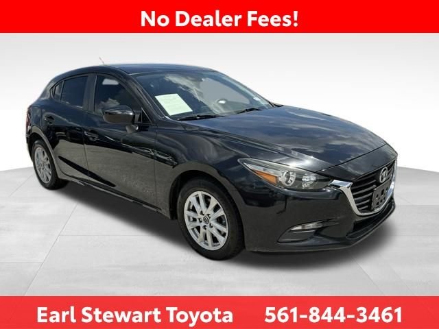 Used 2018 Mazda Mazda3 Sport with VIN 3MZBN1K71JM235156 for sale in Lake Park, FL