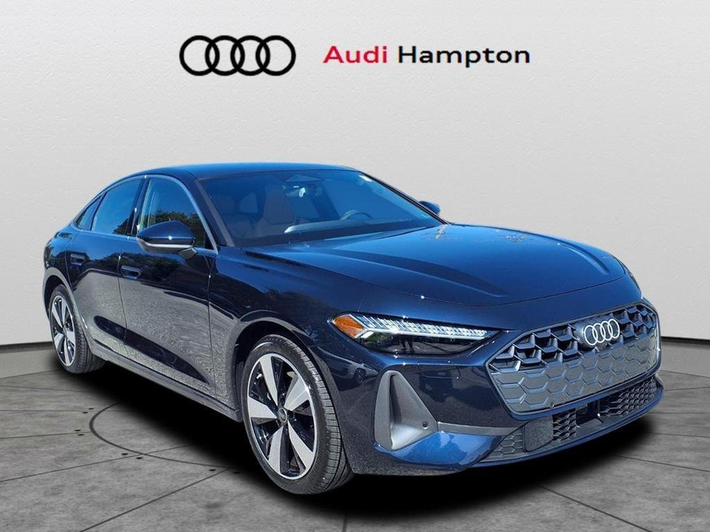 Used 2025 Firmament Blue Metallic Audi Premium Plus image 1