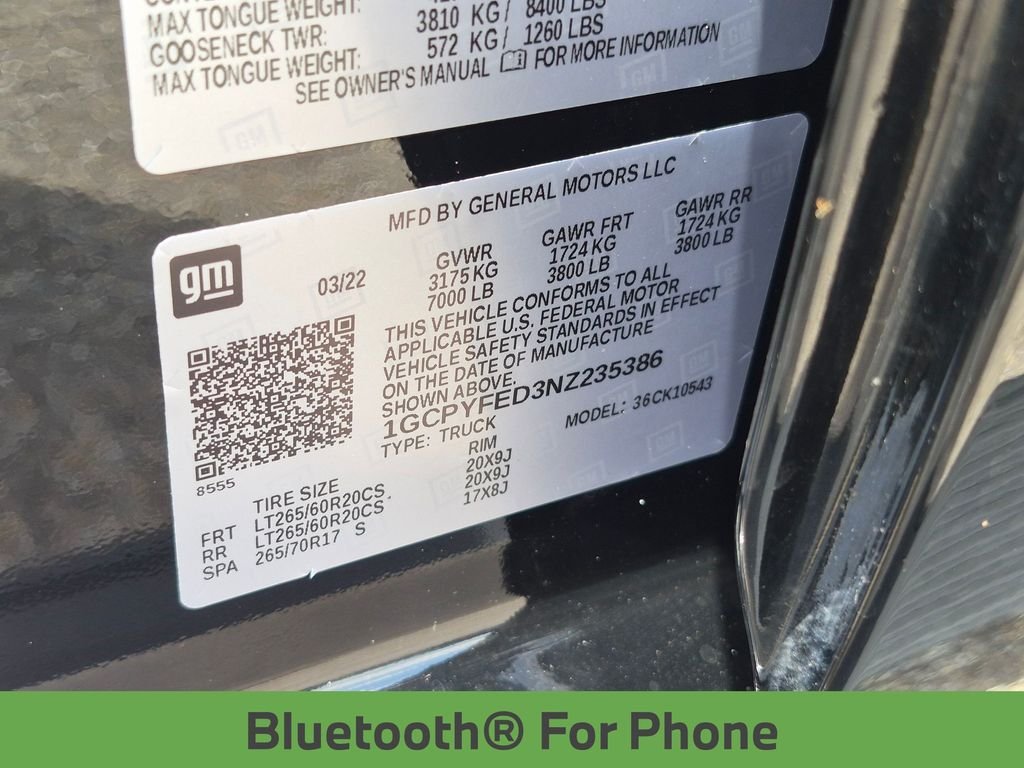 Used 2022 Black Chevrolet LT Trail Boss image 30