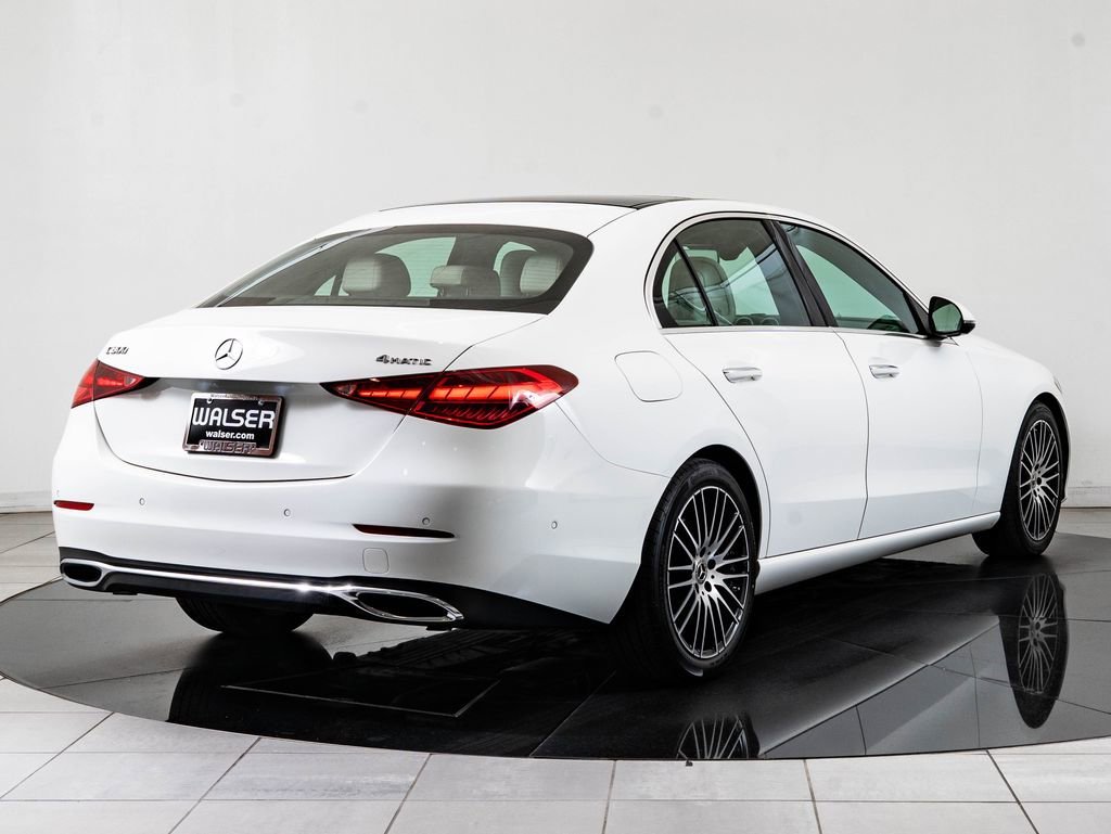 Used 2025 Polar White Mercedes-Benz C 300 image 10