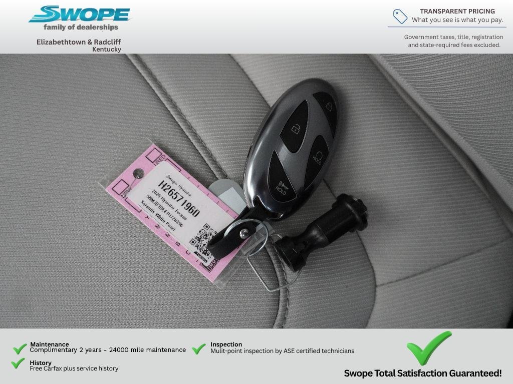 New 2026 Serenity White Pearl Hyundai SEL FWD image 26
