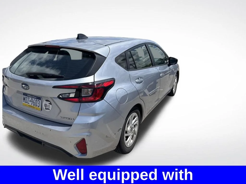 Used 2024 Silver Subaru Base image 3