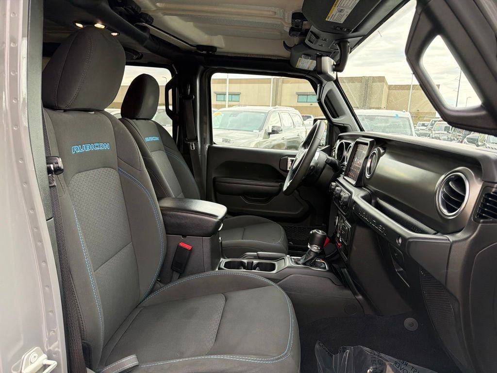 Used 2023 Gray Jeep Rubicon 4xe image 18