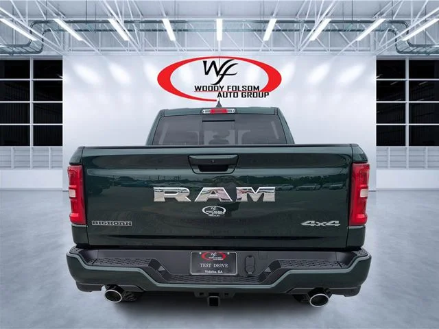New 2026 Serrano-Green Metallic Exterior Paint RAM Big Horn/Lone Star image 4