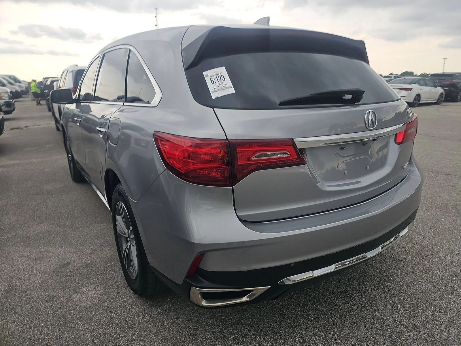 Used 2020 Lunar Silver Metallic Acura 3.5L image 6