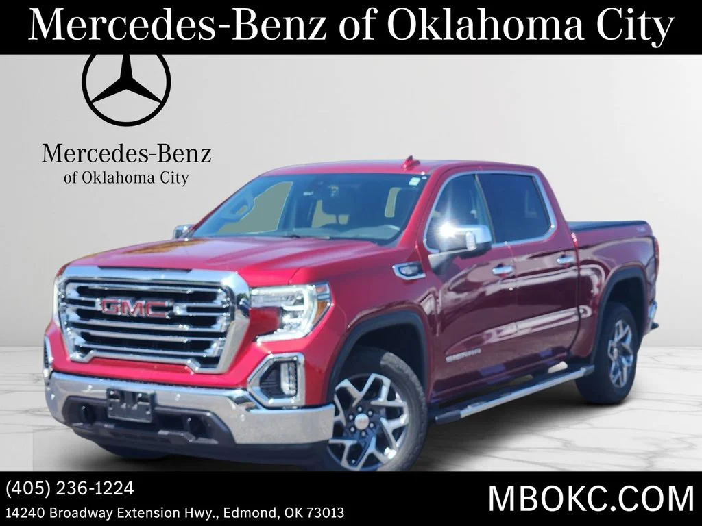 Used 2022 Cayenne Red GMC SLT image 1