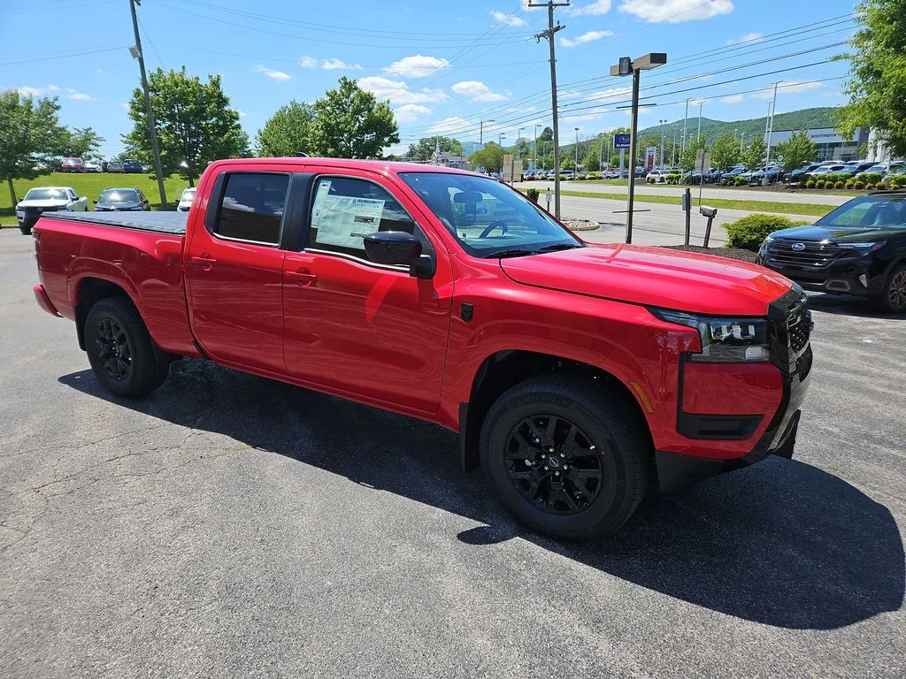 New 2026 Red Alert Nissan Crew Cab SV Long Bed image 7