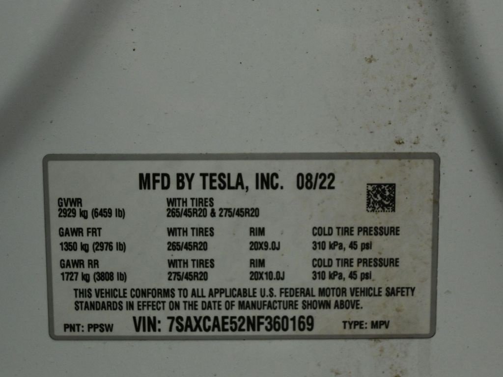 2022 TESLA MODEL X - Image 28