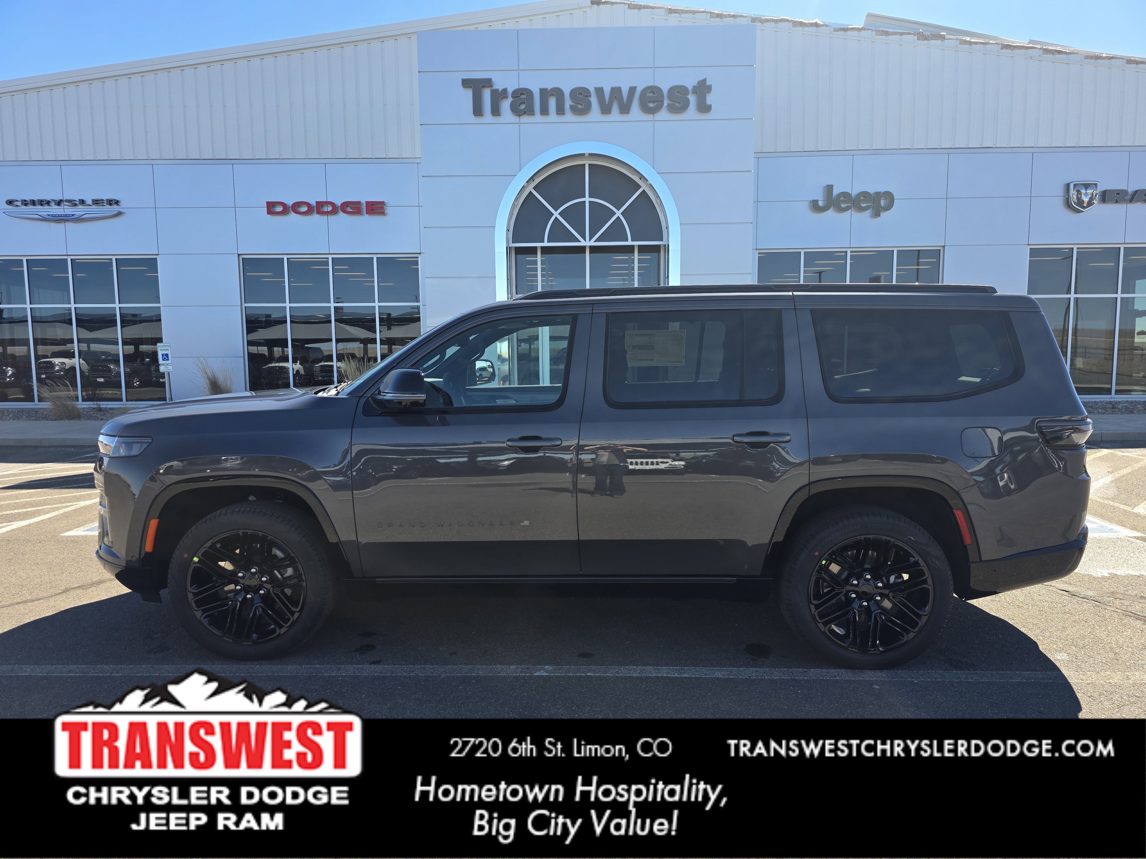 New 2026 Baltic-Gray Metallic Clear-Coat Exterior Paint Jeep Limited Reserve image 1