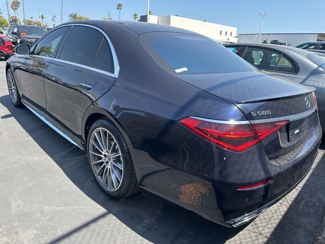 Used 2026 Blue Mercedes-Benz S 580 image 2