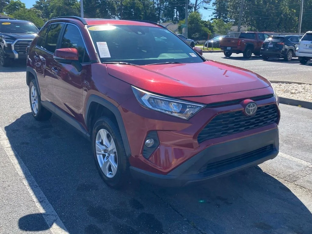 Used 2019 Red Toyota XLE image 1