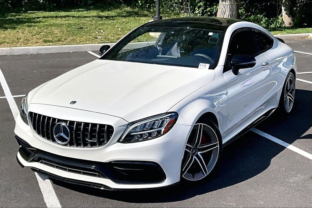 Used 2021 White Mercedes-Benz C 63 S AMG® image 1