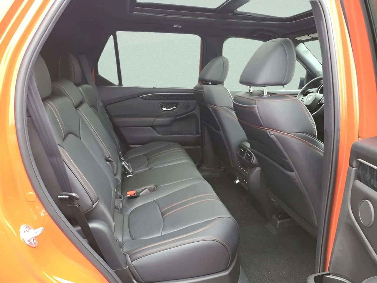 New 2026 Sunset Orange Honda TrailSport Elite Blackout image 16