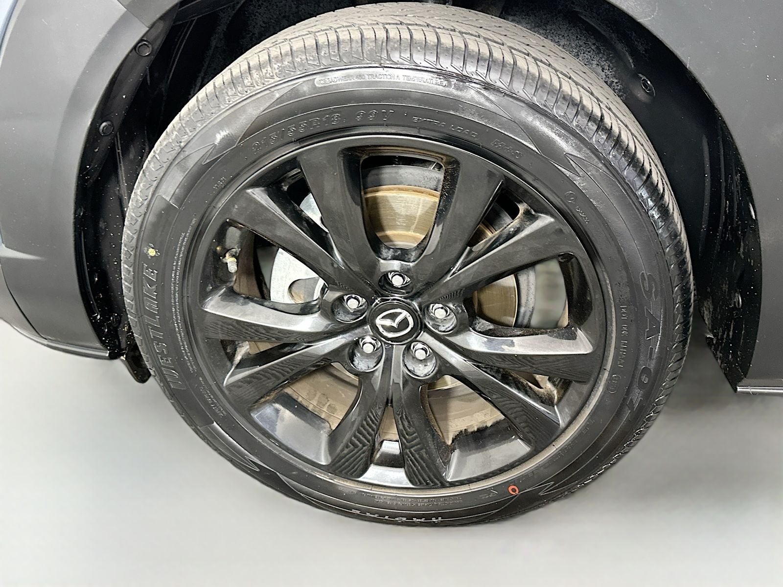 Used 2022 Polymetal Gray Metallic Mazda 2.5 S Carbon Edition AWD with Leather Heated Seats image 32