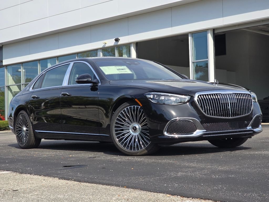 New 2026 Obsidian Black Metallic Mercedes-Benz Maybach S 580 image 1