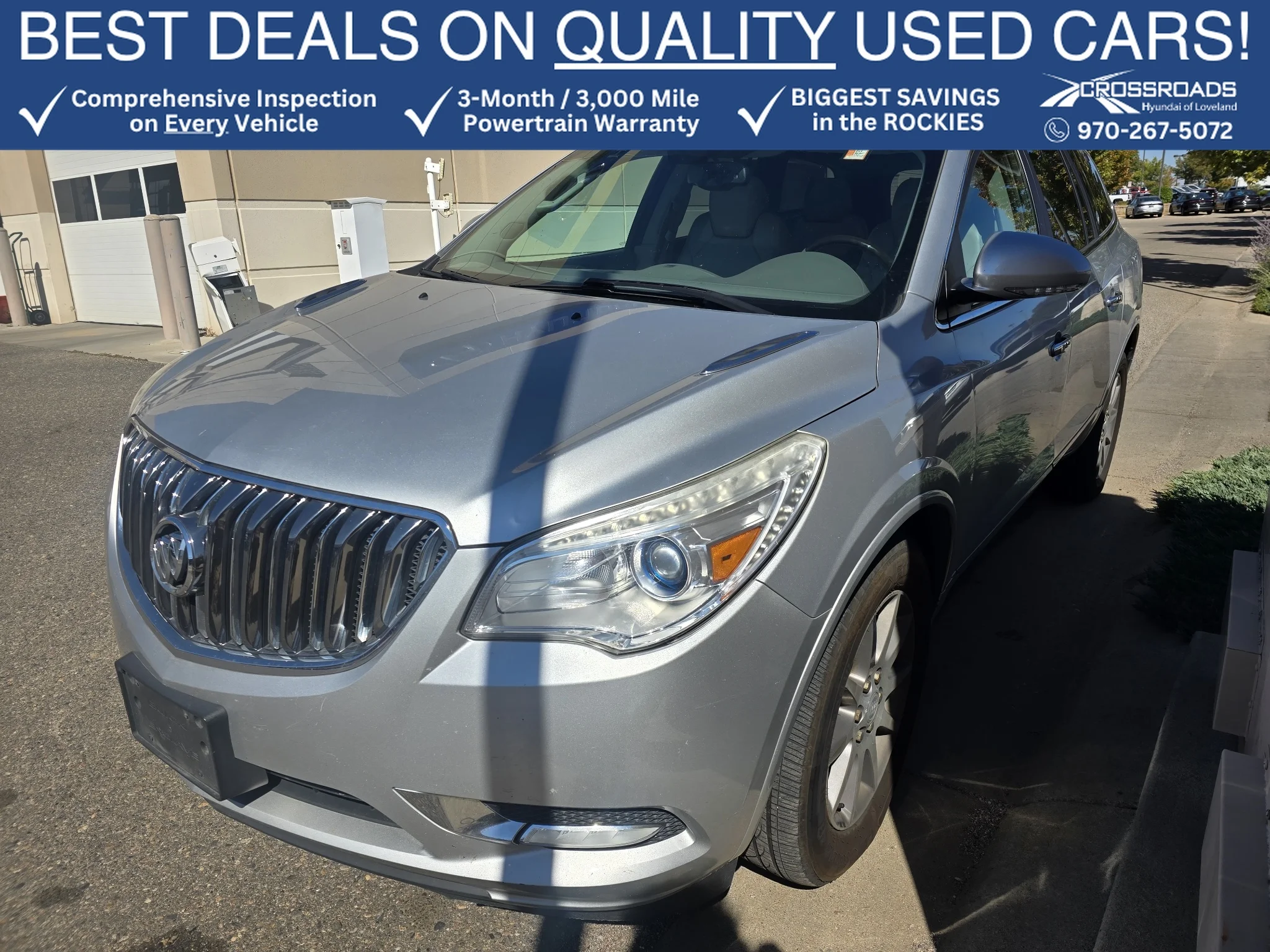 Used 2013 Quicksilver Metallic Buick Leather image 1