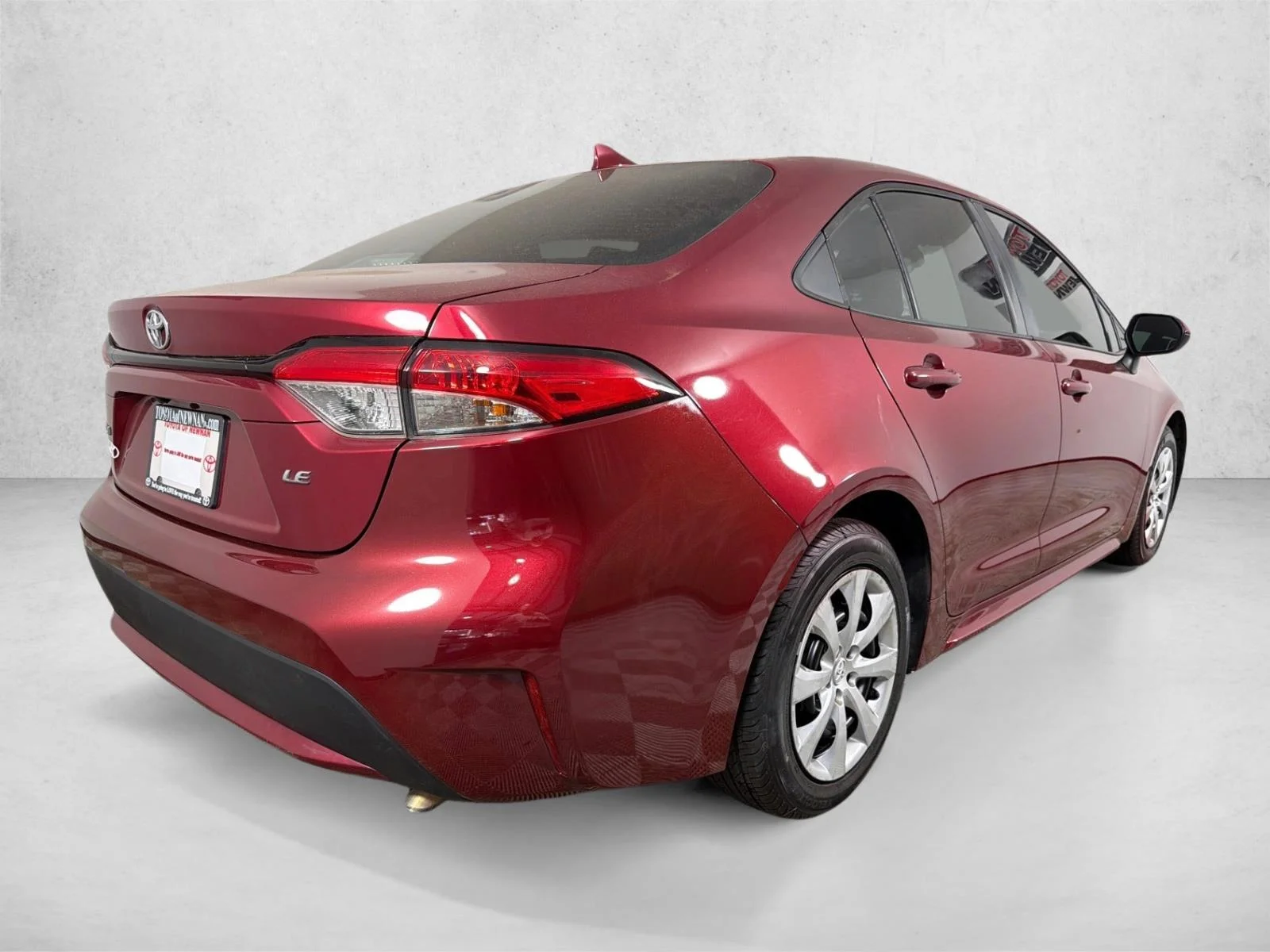 Used 2022 Black Toyota LE image 3