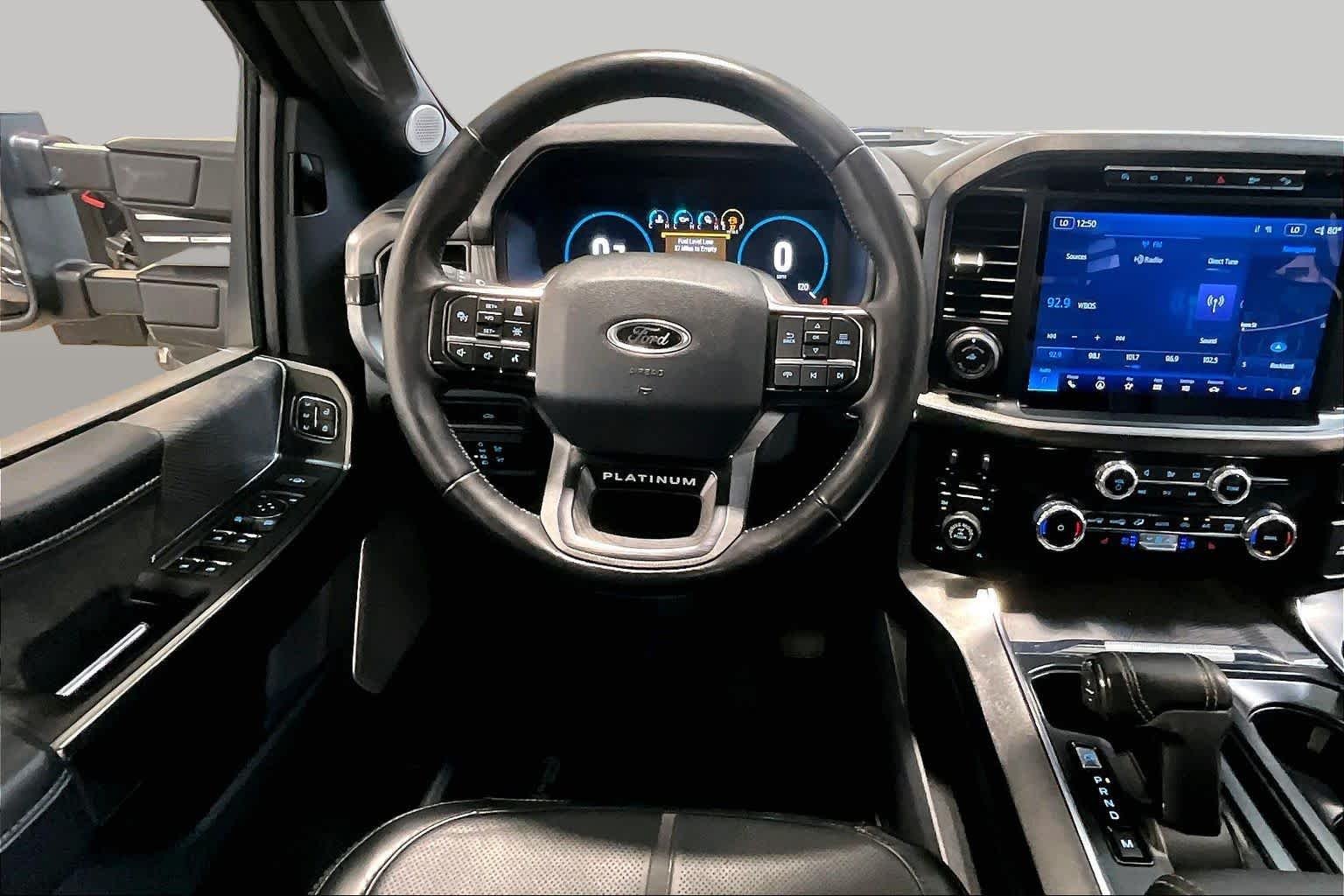 Used 2023 Antimatter Blue Metallic Ford Platinum image 6