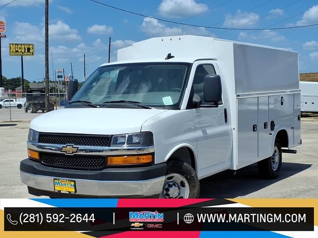 New 2025 Chevrolet Express Cutaway 3500 1WT Rear Wheel Drive Regular Wheelbase