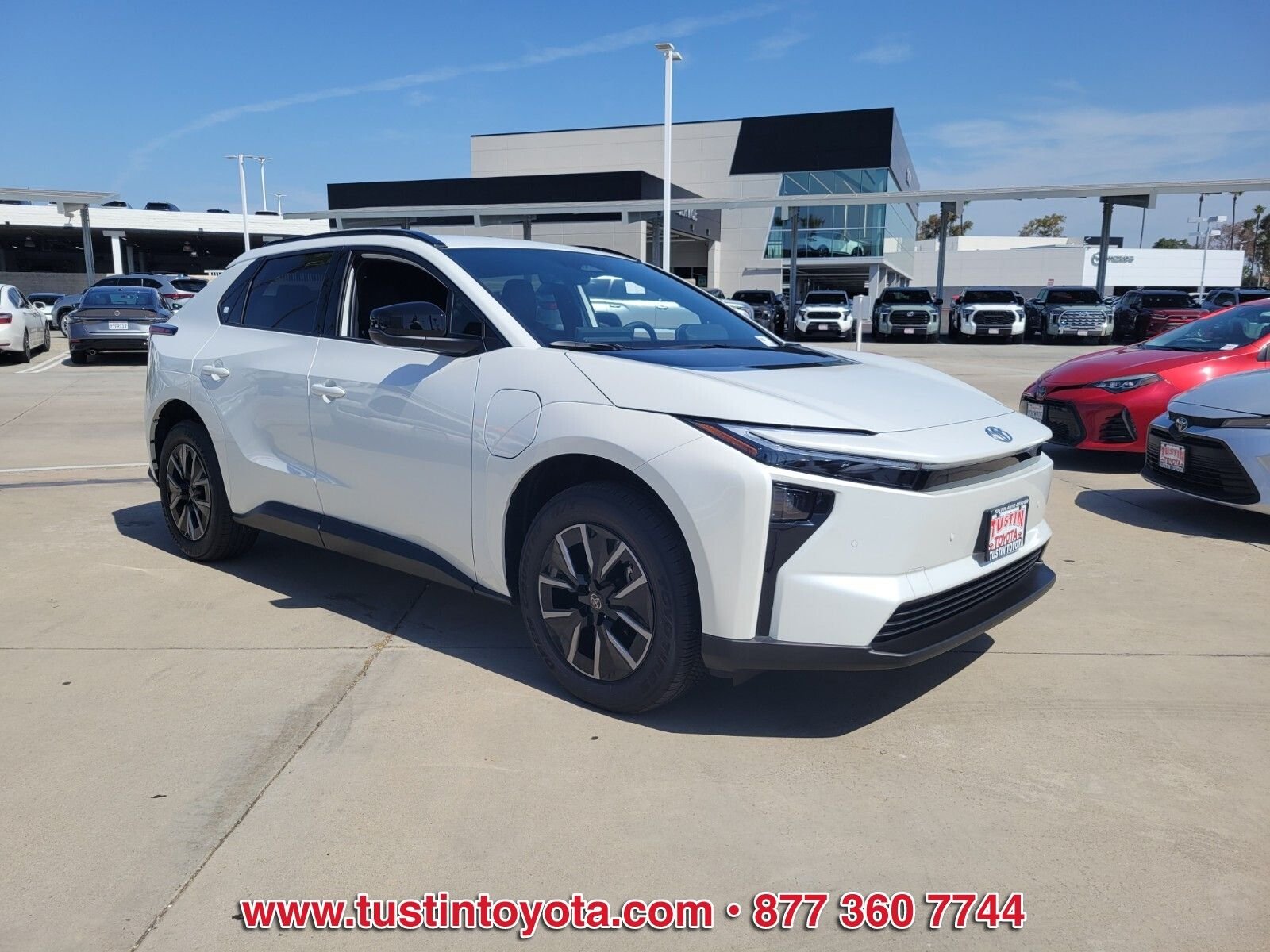Certified 2026 Toyota bZ XLE with VIN JTMBFAEB9TA004196 for sale in Tustin, CA