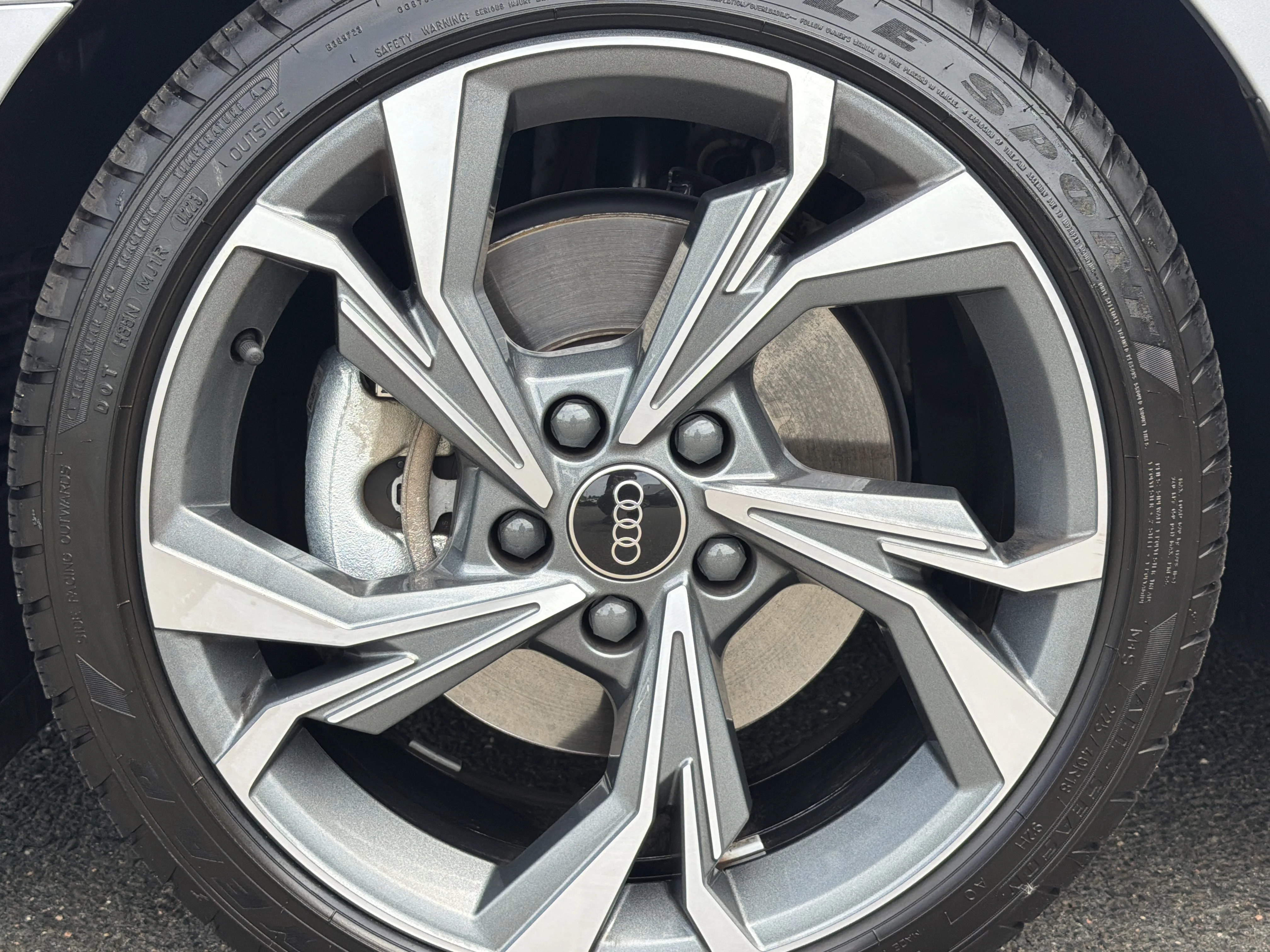Used 2023 Silver Metallic Audi Premium image 13
