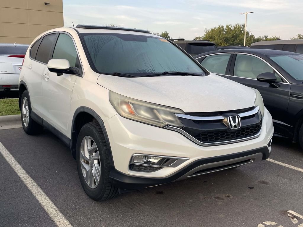 Used 2016 White Diamond Pearl Honda EX image 1