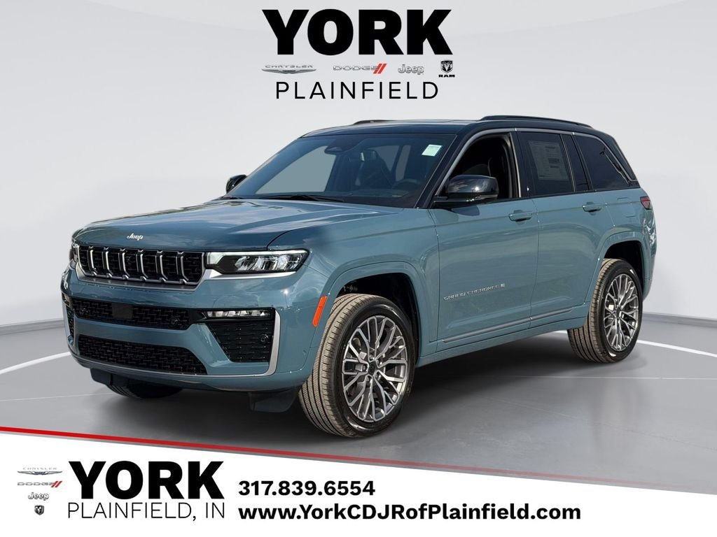 New 2027 Steel Blue Paint Jeep Summit image 1