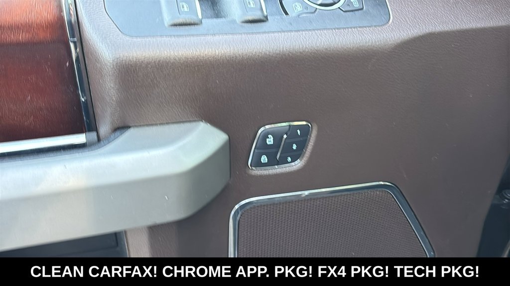 Used 2018 Magma Red Metallic Ford King Ranch image 11