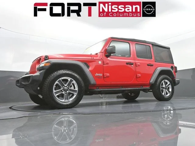 Used 2018 Red Jeep Unlimited Sport S image 33