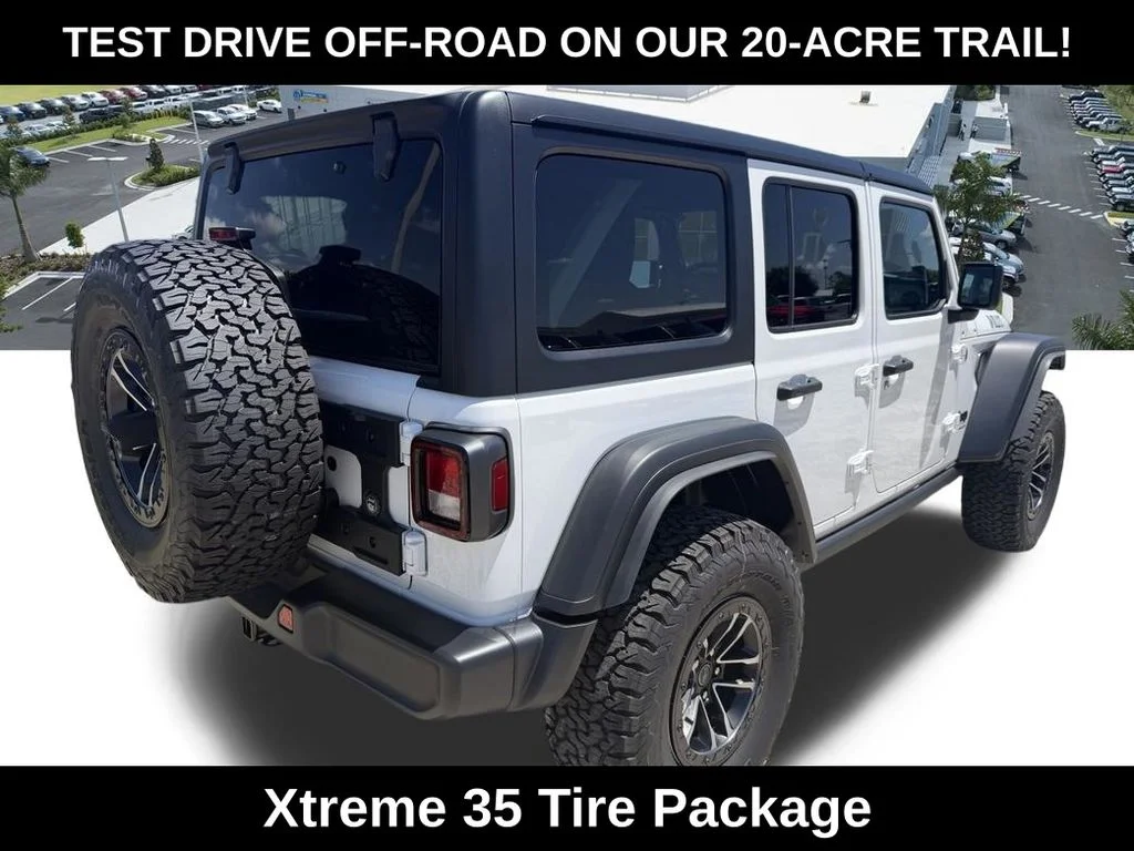 New 2026 Bright White Clear-Coat Exterior Paint Jeep Willys image 4