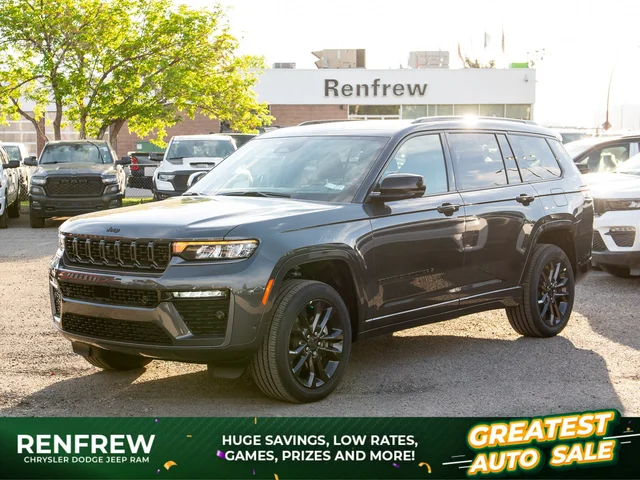 2026 Jeep Grand Cherokee L Limited Reserve* 4x4, Night Vision, Head-Up Display, Panoramic Sunroof