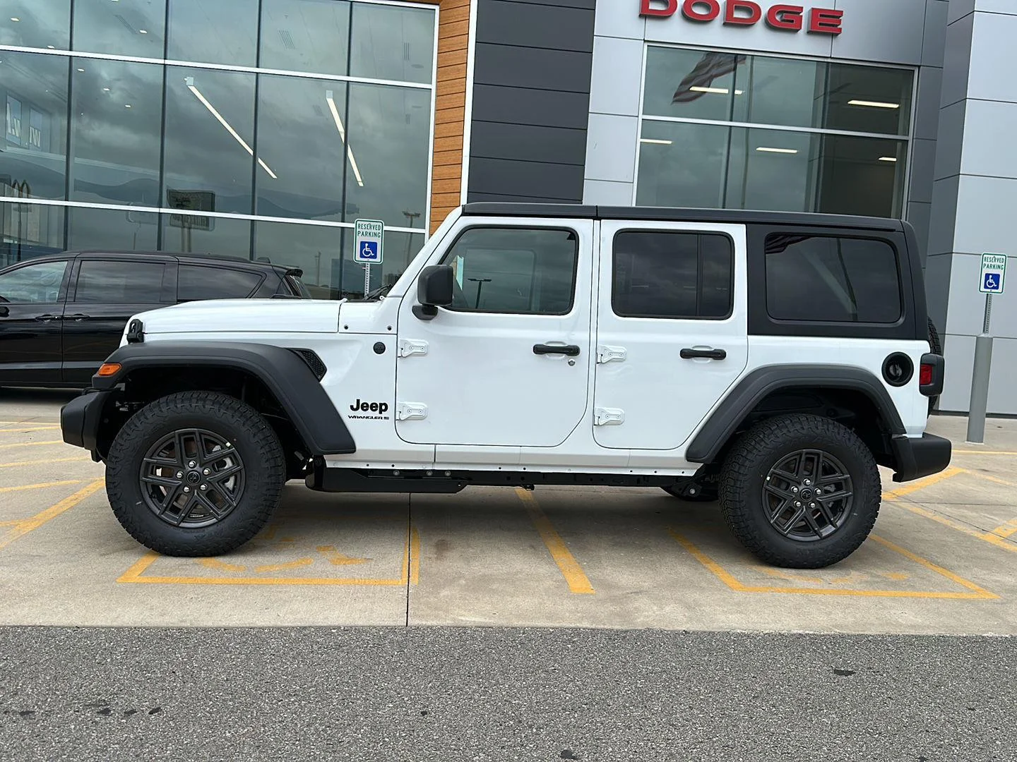 New 2026 Bright White Clearcoat Jeep Sport S image 2