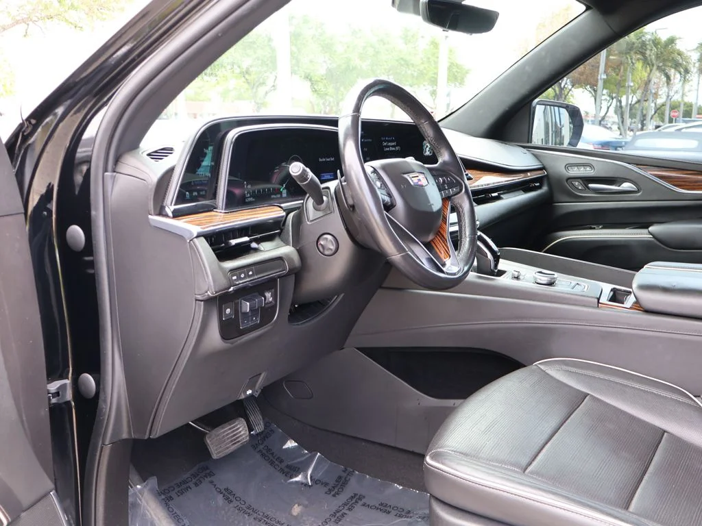 Used 2021 Black Cadillac Premium Luxury image 31