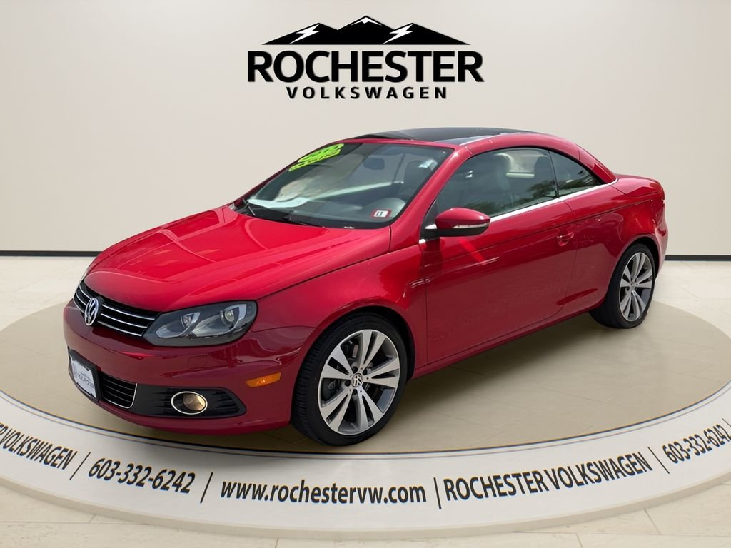 Used 2013 Volkswagen Eos Lux with VIN WVWFW8AH5DV003755 for sale in Rochester, NH