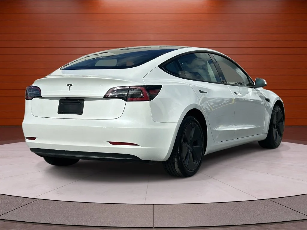 Used 2023 Pearl White Multi-Coat Tesla Base image 4