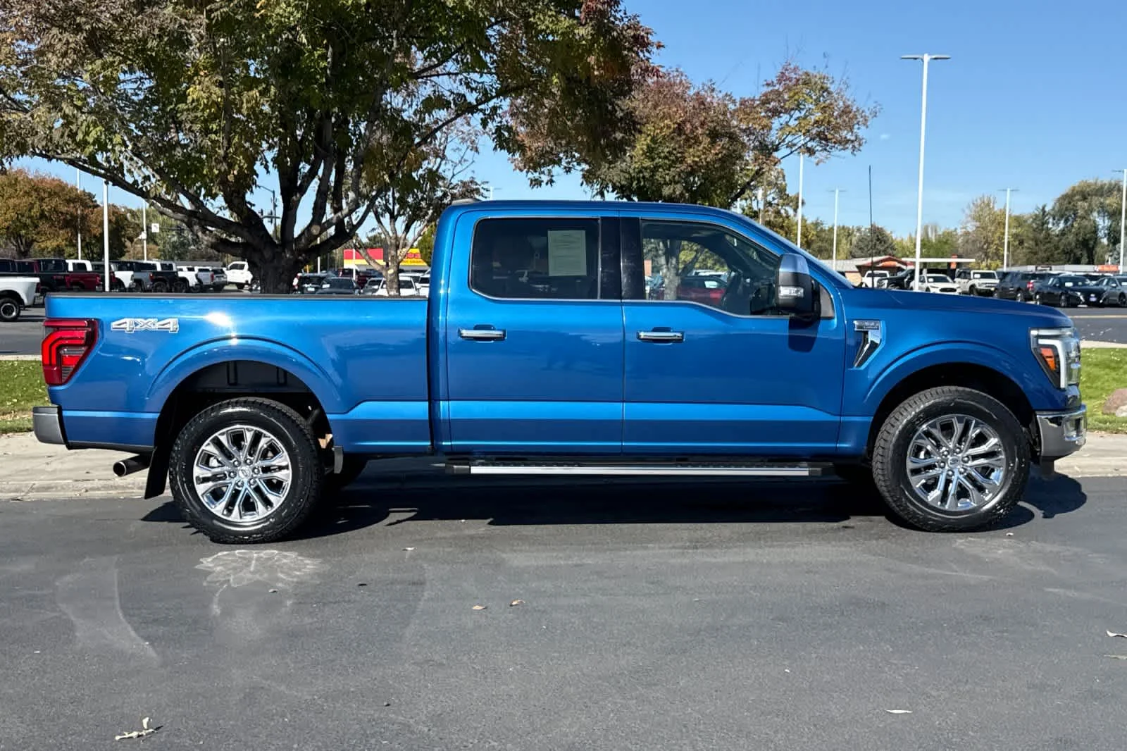 Certified Used 2024 Atlas Blue Metallic Ford LARIAT image 8