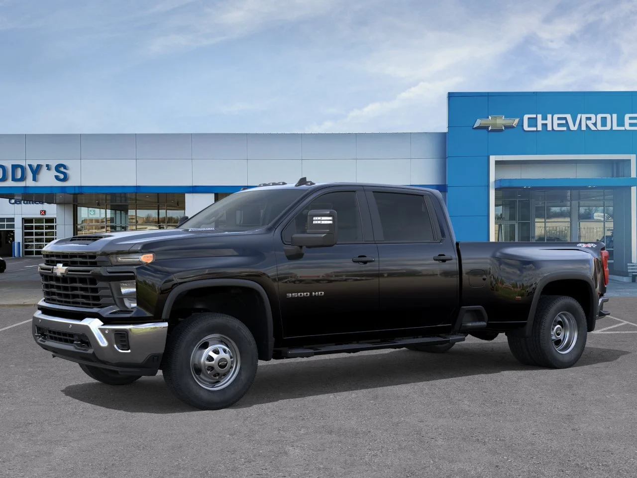 New 2026 Black Chevrolet Work Truck image 2